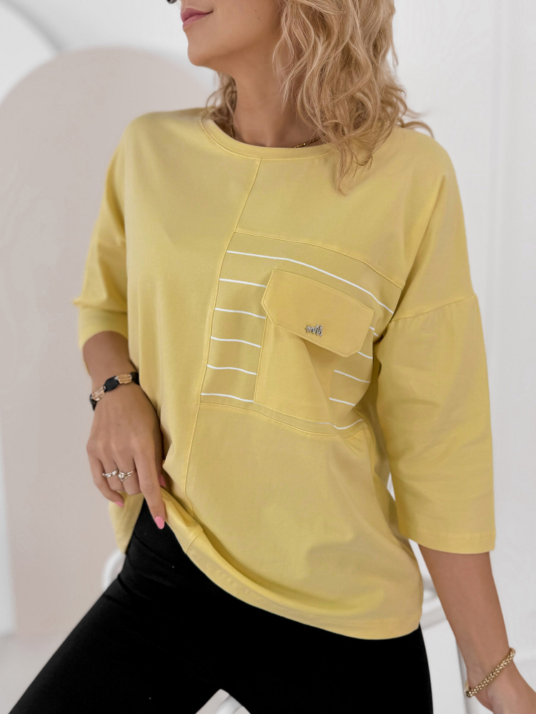 BLUZA SABINE GALBENA