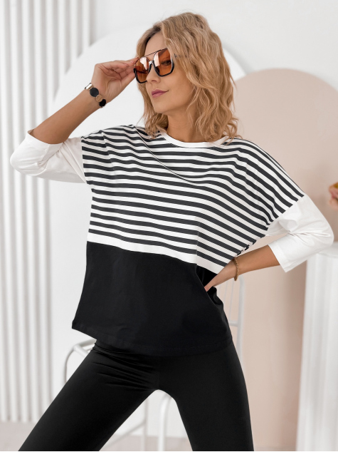 BLUSE MATISSE SCHWARZ