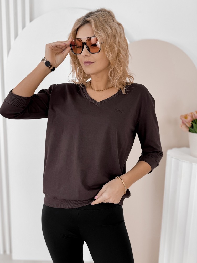 BLUZA MARO INCHIS SOLENA