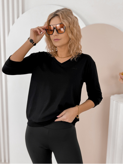 BLUSE SOLENA SCHWARZ