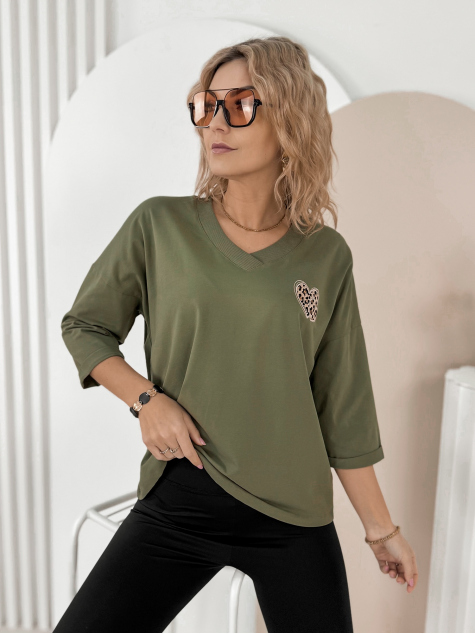 BLOUSE PHILIPE KHAKI
