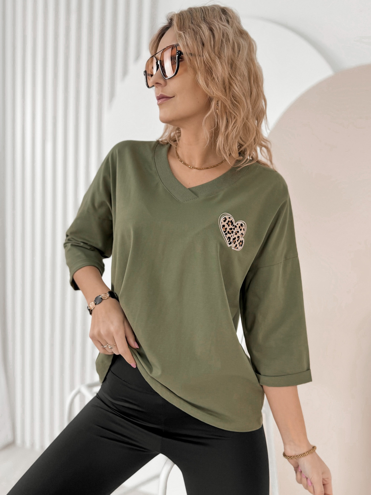 BLOUSE PHILIPE KHAKI
