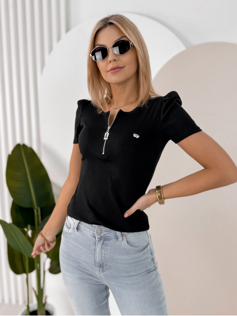BLOUSE CLEVES NOIR