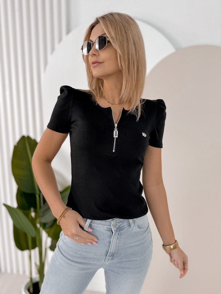 BLOUSE CLEVES BLACK