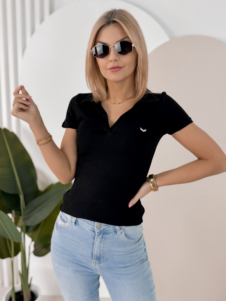 BLUSE BELLAMI SCHWARZ