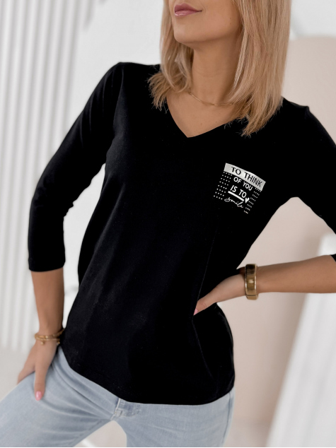 BLOUSE MERYN NOIR