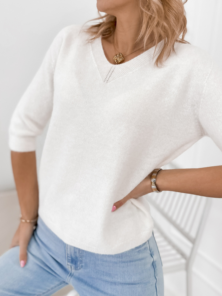 PULLOVER VERONA ECRU