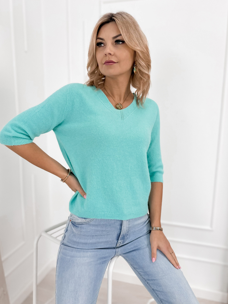 PULLOVER VERONA MINTFARBENER