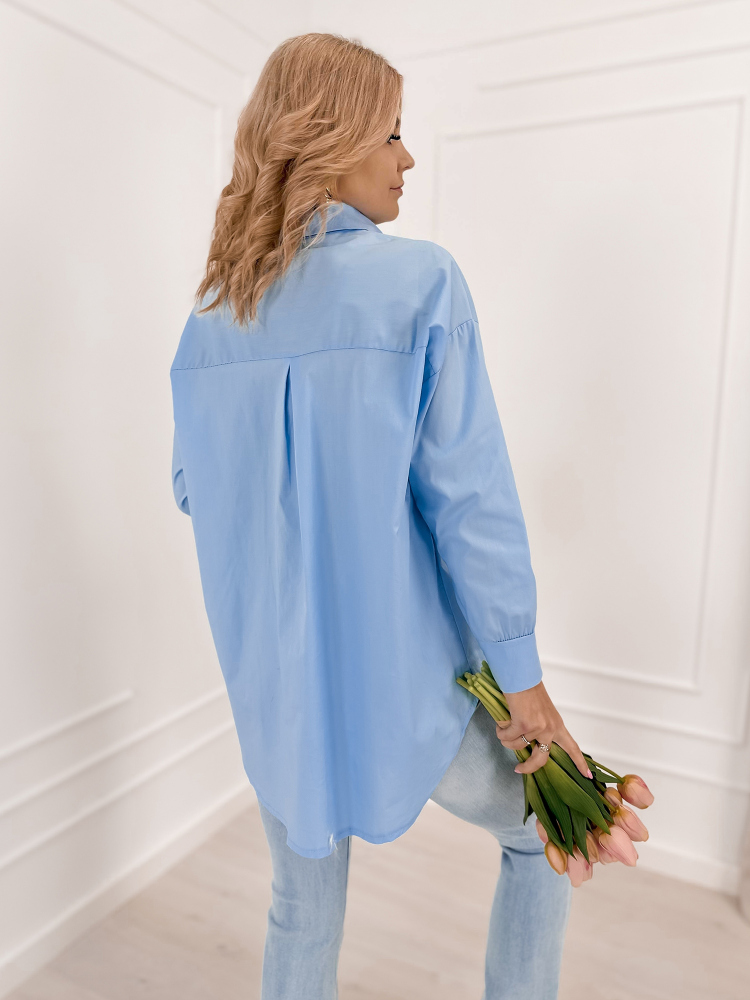 HEMD DAISY BLAU