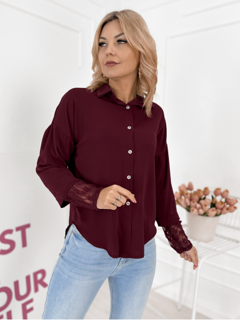 HEMD ELOISE Bordeaux