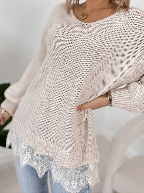 SWEATER LENOX BEIGE