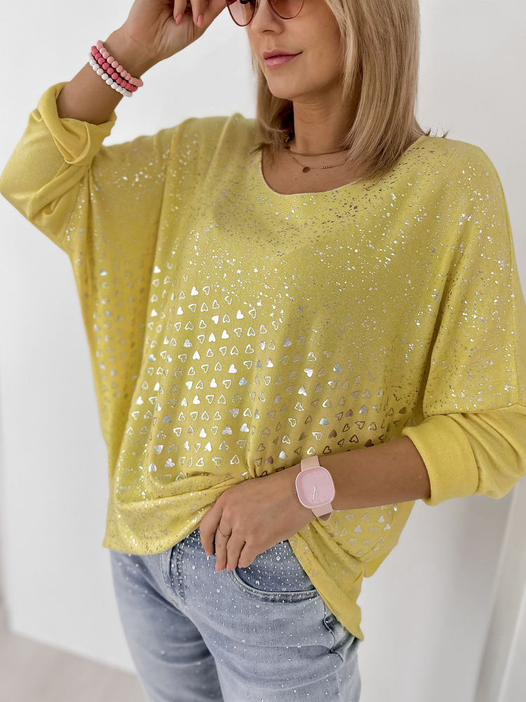 BLUZA HARLEY GALBENA