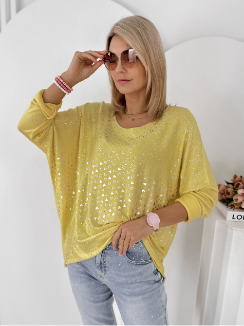 BLUZA HARLEY GALBENA