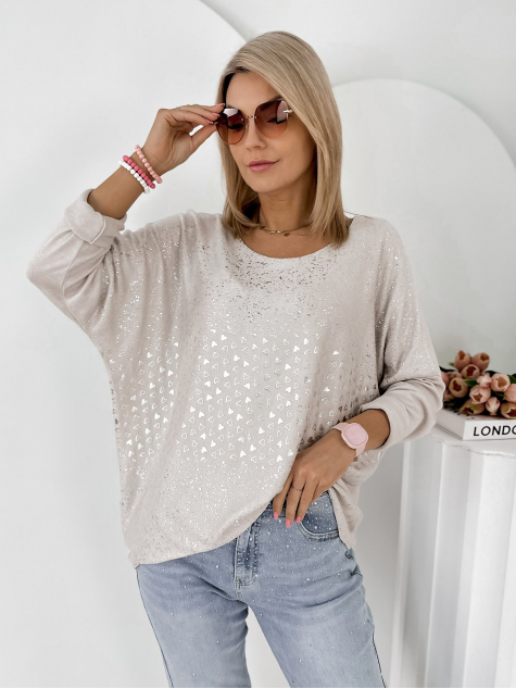 BLUZA HARLEY BEJ