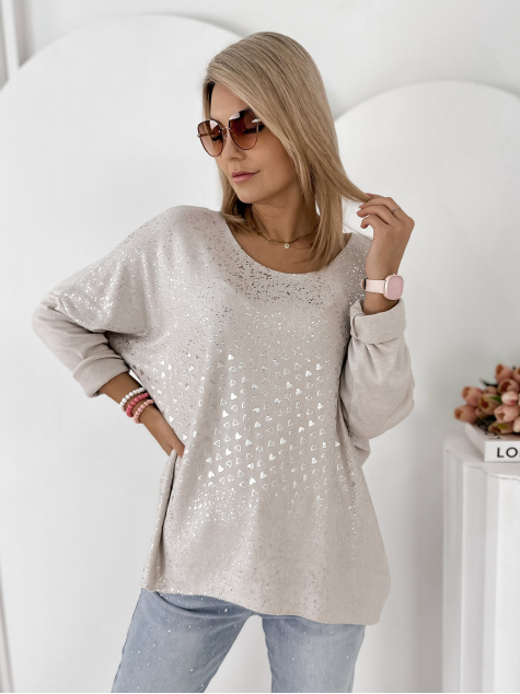 BLUZA HARLEY BEJ