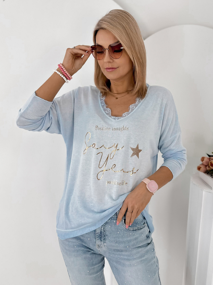 BLUZA MARLA BLUE