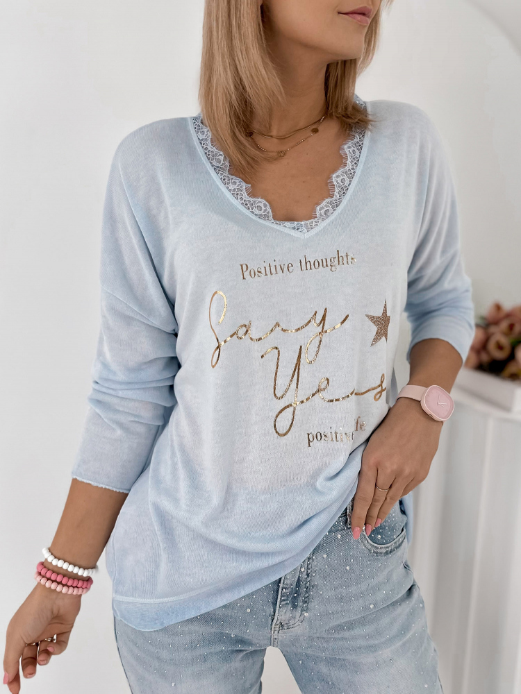 BLOUSE BLUE MARLA