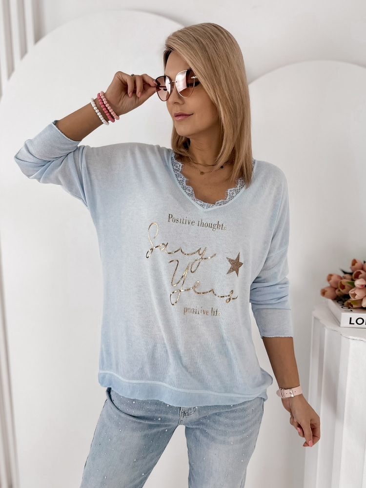 BLUZA MARLA BLUE