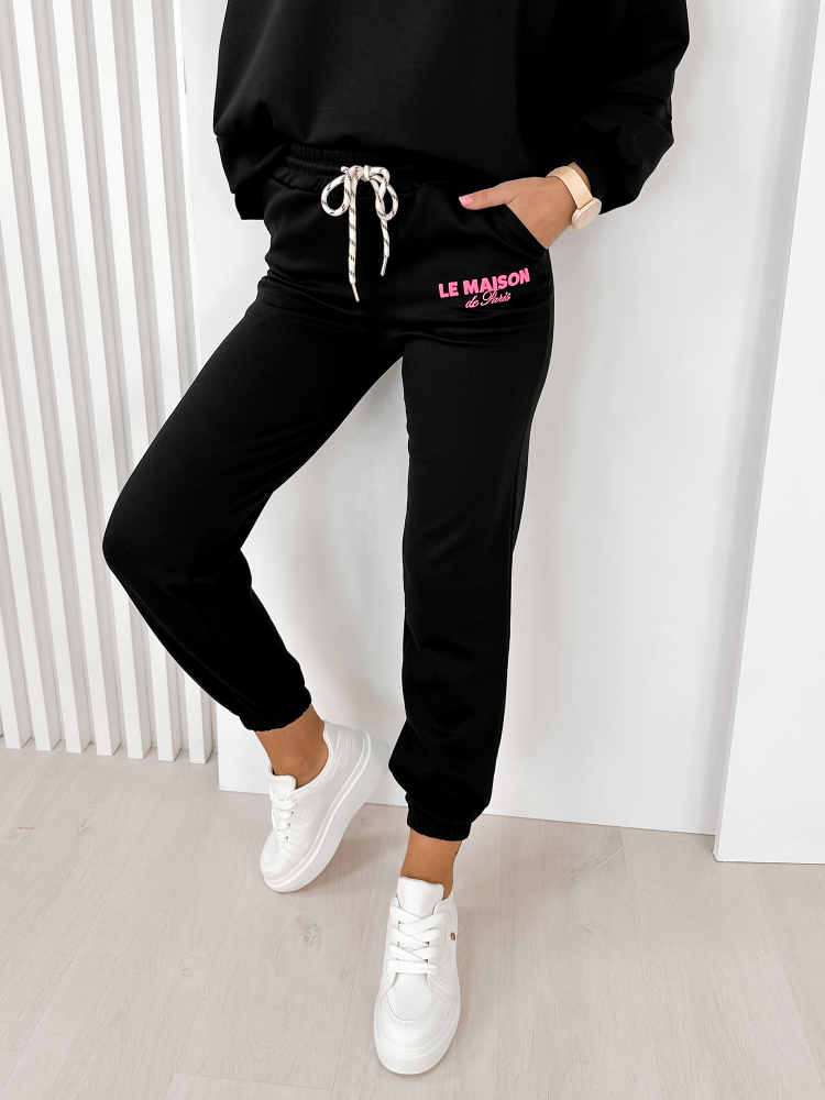 SET KLEID INDIGO SCHWARZ