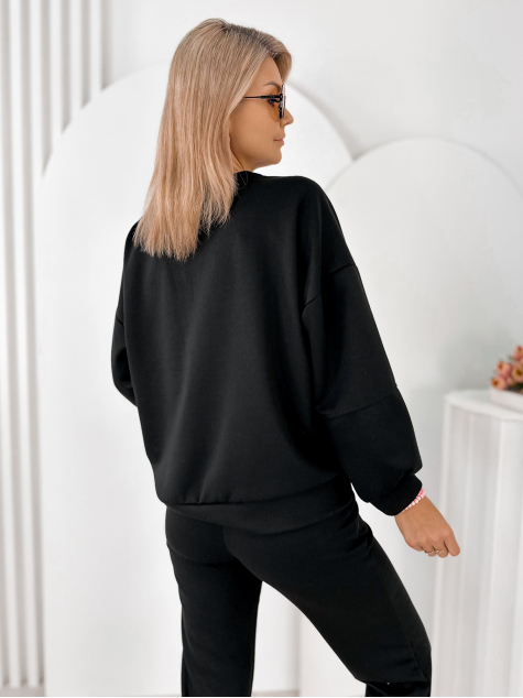 SET KLEID INDIGO SCHWARZ
