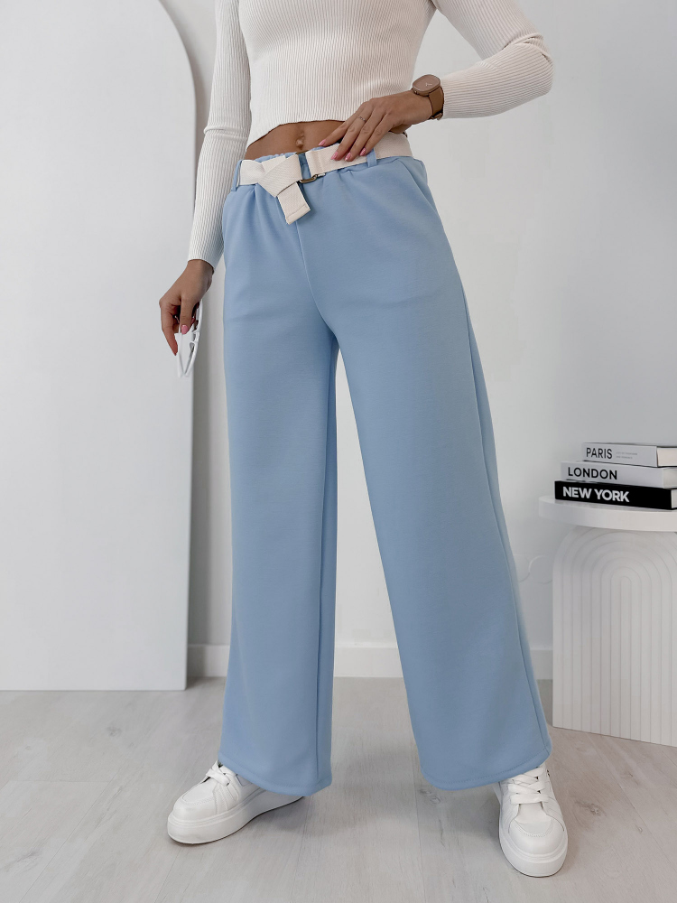 HOSE ROWAN BLAU