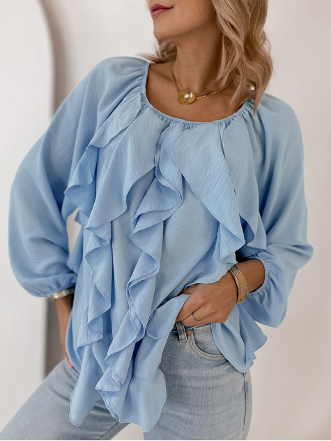 BLOUSE HADLEY BLEU