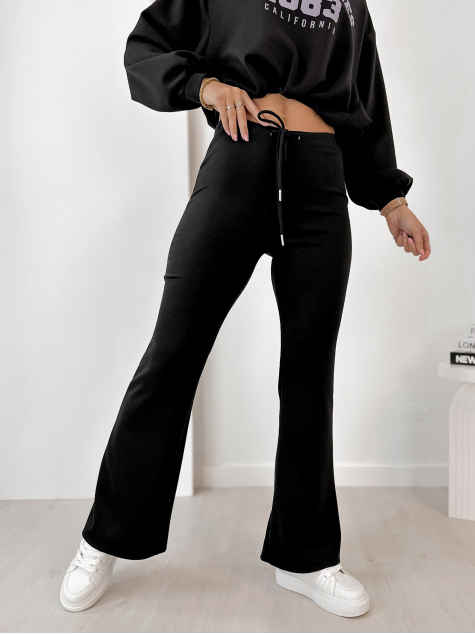 SET DRESS LAUREL BLACK
