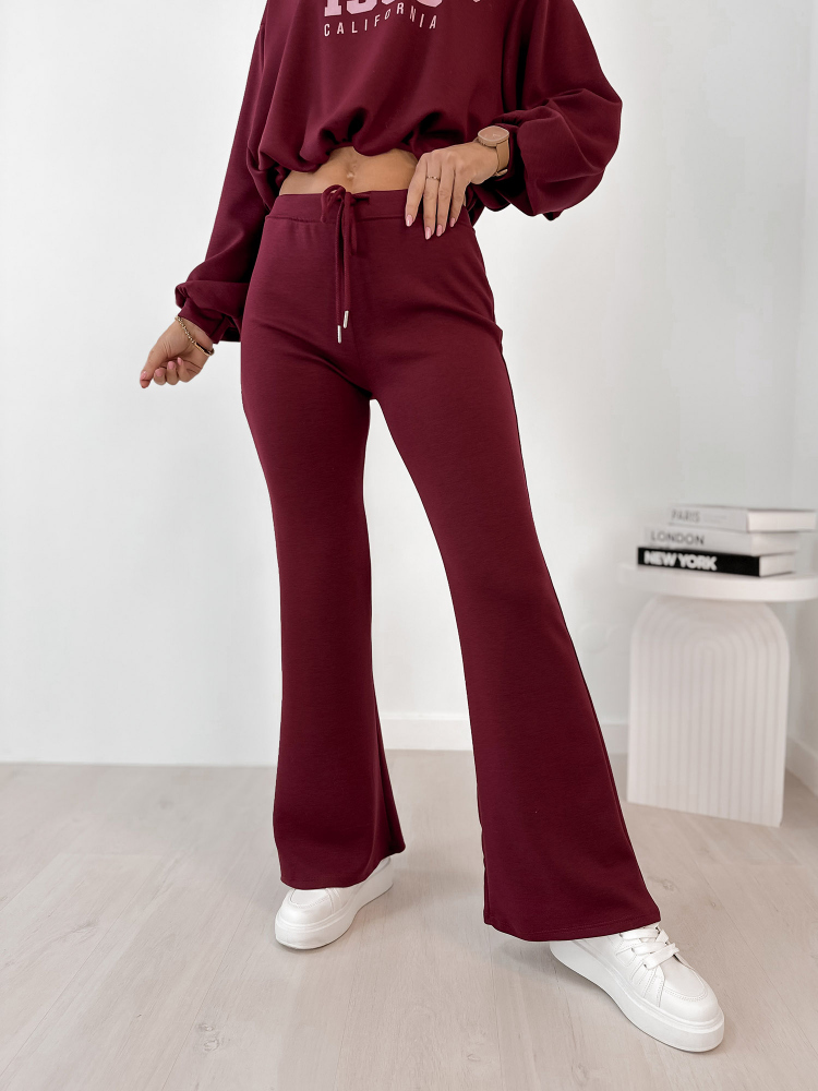ENSEMBLE ROBE LAUREL BORDEAUX