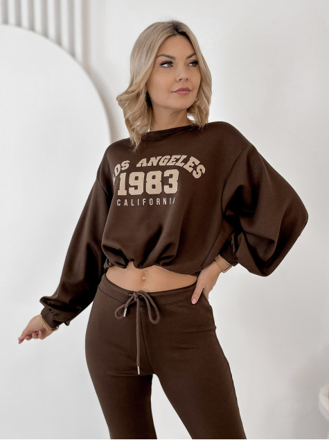 SET LAUREL-KLEID BRAUNER