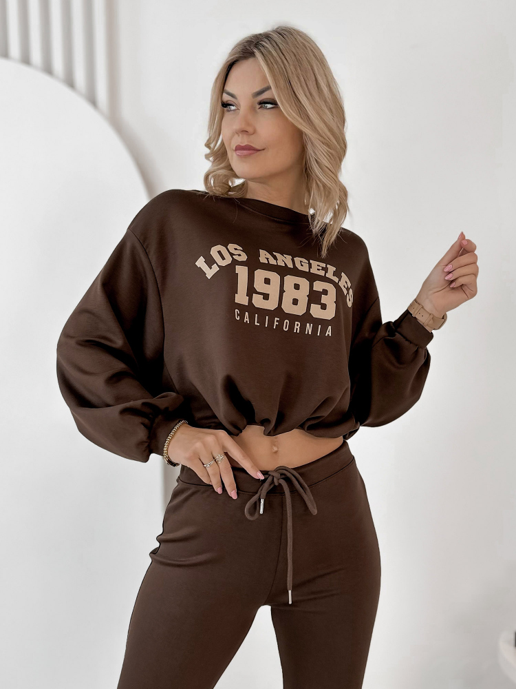 SET LAUREL-KLEID BRAUNER