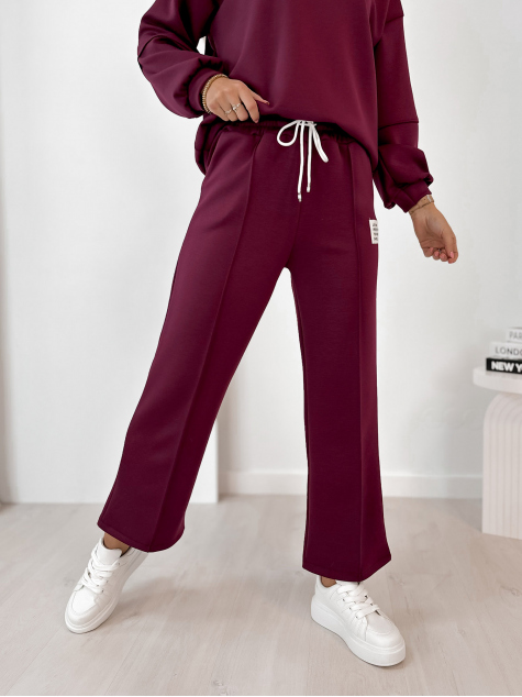 SET DRESS CORTEZ BURGUNDY