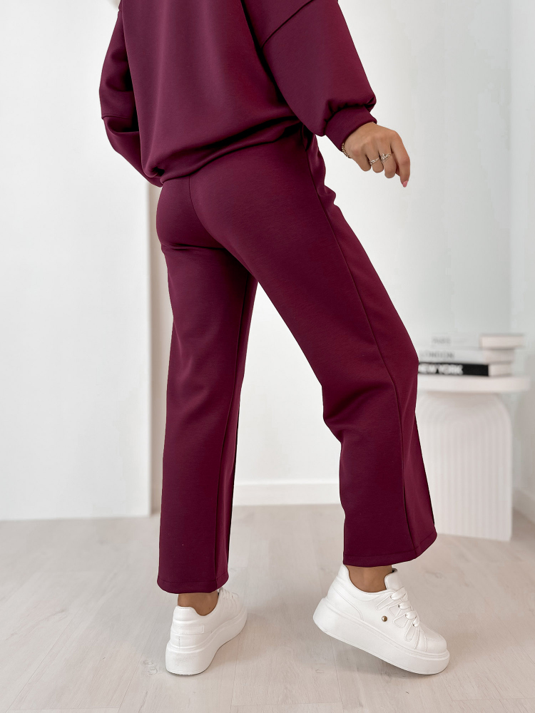 SET DRESS CORTEZ BURGUNDY