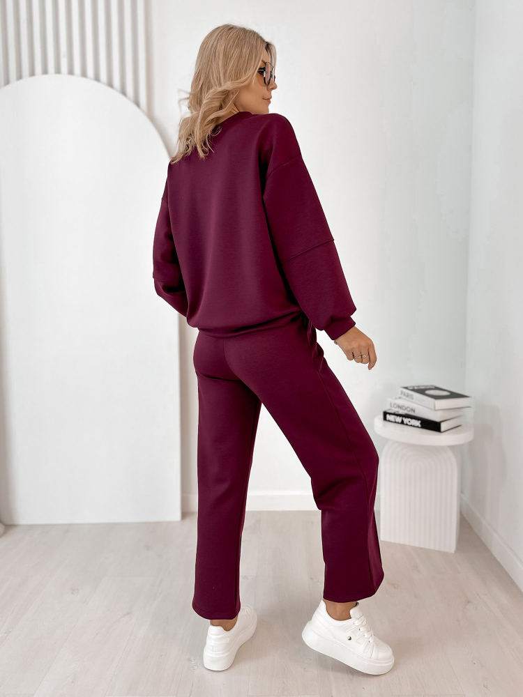 SET DRESS CORTEZ BORDEAUX