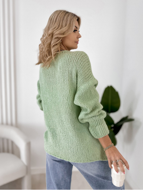 CARDIGAN PISTACHIO VISTA