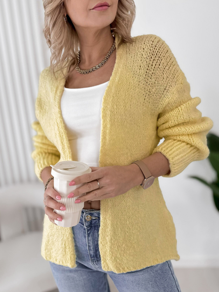 CARDIGAN VISTA YELLOW