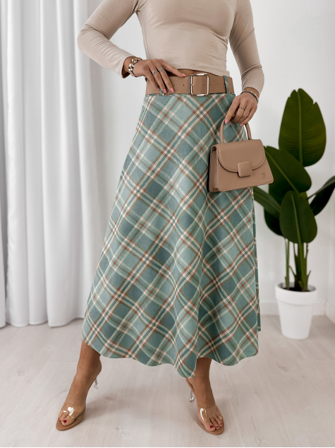 JUPE ETHNE MENTHE