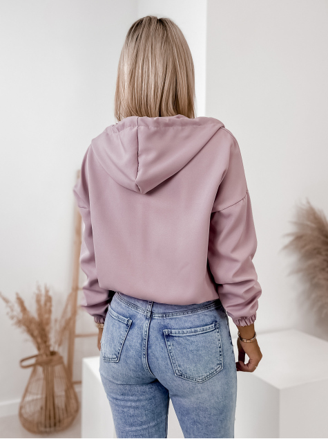 MIKINA SHANLEY POWDER PINK
