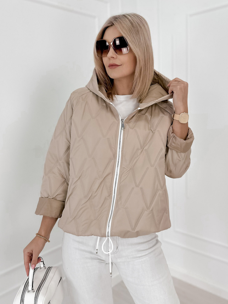 JACKE ELINOR DUNKELBEIGE