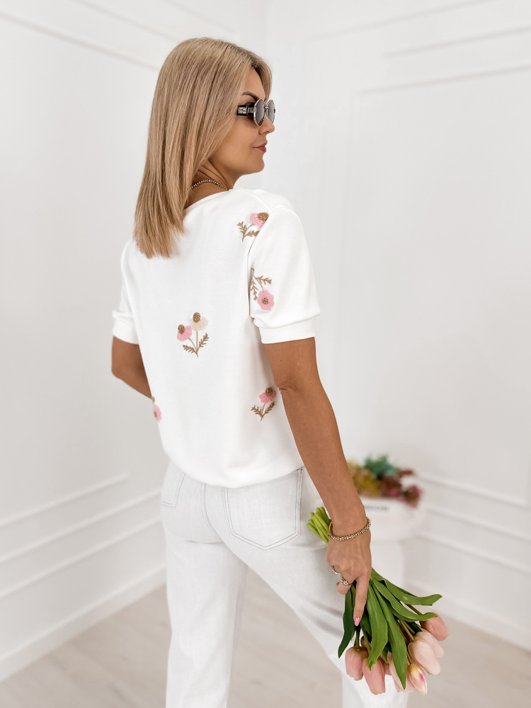 BLUZA TINSLAY ECRU