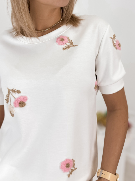 BLOUSE TINSLAY ECRU