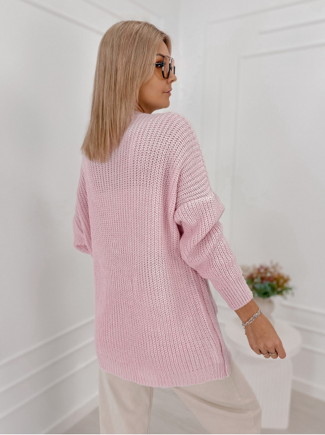 STRICKJACKE CLEMENCE PUDERROSA