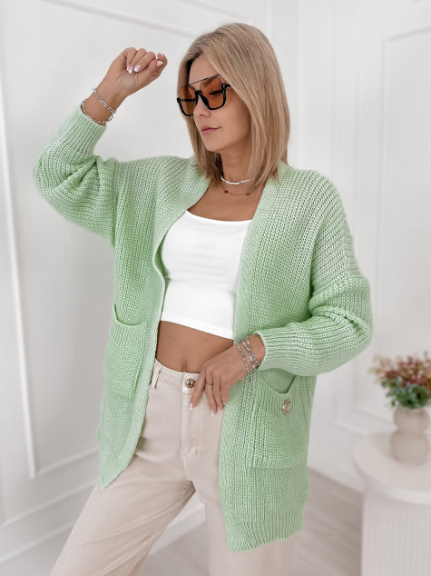 CARDIGAN CLEMENCE PISTACHIO