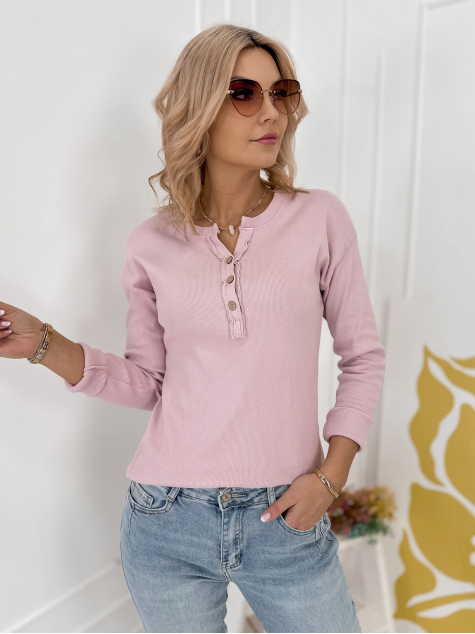 BLUZA CLARA ROZ PUDRAT