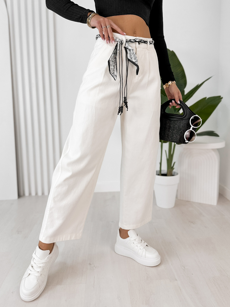 PANTS DELANEY ECRU