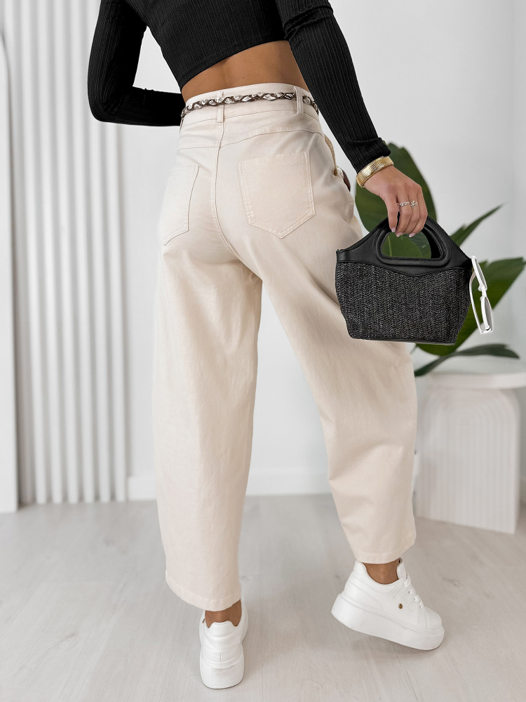 PANTALONI DELANEY BEJ