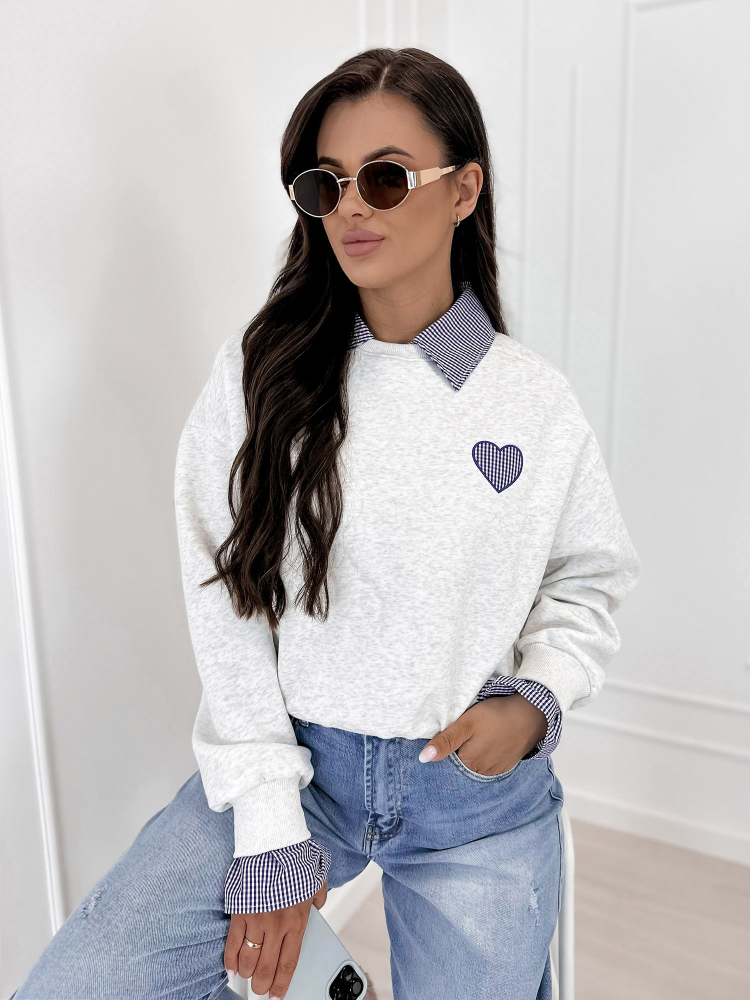 SWEATSHIRT MALLORY GREY