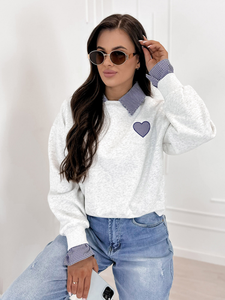 SWEATSHIRT MALLORY GRAU