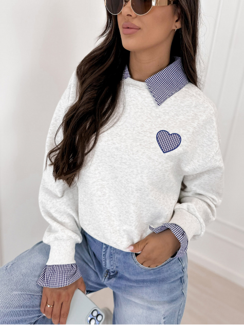 SWEATSHIRT MALLORY GREY