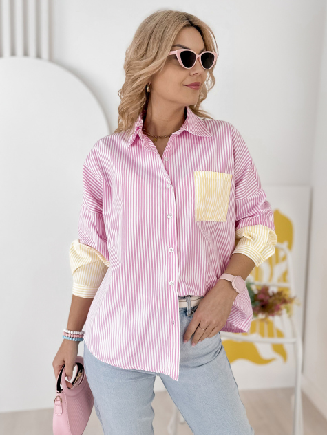 CHEMISE DANIELLE ROSE
