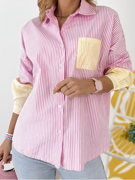 CHEMISE DANIELLE ROSE